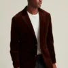 Jetsetter Italian Stretch Velvet Blazer