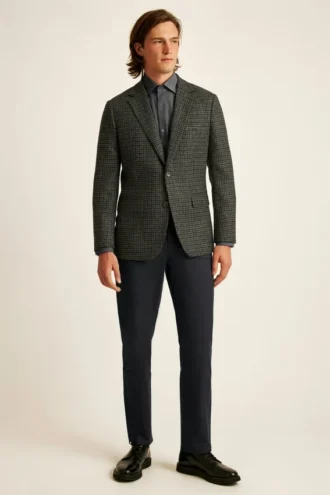 Jetsetter Unconstructed British Tweed Blazer