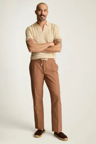 Linen Blend Boardwalk Pant