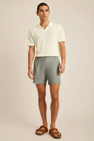 Linen Blend Boardwalk Short