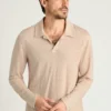 Linen Polo Shirt for Men by Bonobos | Long-Sleeve Coastal Style
