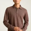 Long Sleeve Polo for Men by Bonobos | Refined Luxe Layering Piece