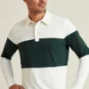 Long Sleeve Stretch Pique Polo