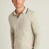 Long Sleeve Sweater Polo