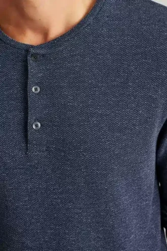 Luxe Long Sleeve Henley
