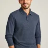 Luxe Long Sleeve Polo