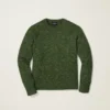 Marled Raglan Crew Neck Sweater