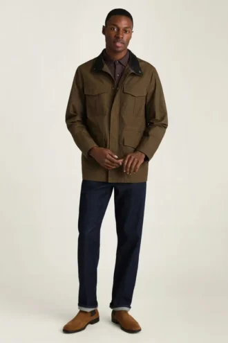 Men’s Field Jacket by Bonobos | Waxed Cotton Fall Outerwear