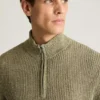 Men’s Quarter Zip Sweater by Bonobos | Italian Linen Cotton Luxury