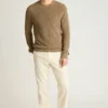Men’s Roll Neck Sweater by Bonobos | Linen Cotton Transitional Knit