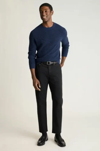 Men’s Roll Neck Sweater by Bonobos | Linen Cotton Transitional Knit