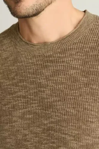 Men’s Roll Neck Sweater by Bonobos | Linen Cotton Transitional Knit