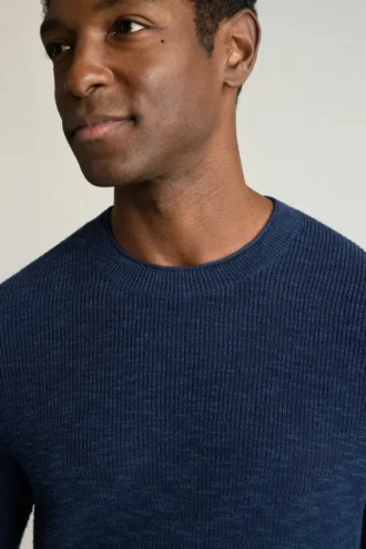 Men’s Roll Neck Sweater by Bonobos | Linen Cotton Transitional Knit