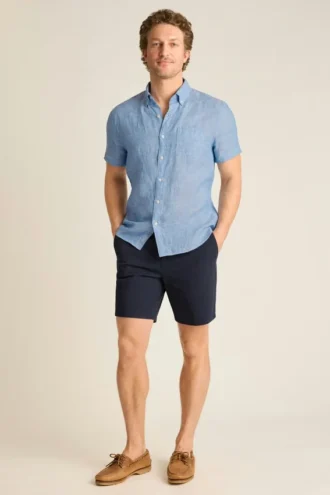 Men’s Short Sleeve Button up Shirt by Bonobos | Elevated Montauk Style