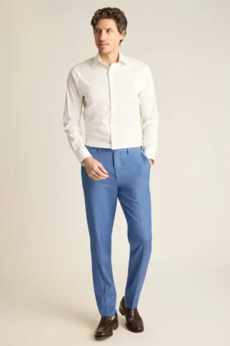 Men’s Wool Dress Pants – 4-Season Stretch Comfort