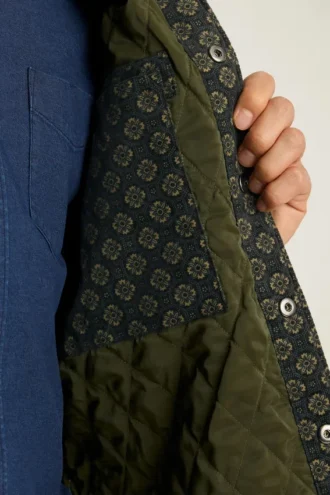 Mens Cord Quilted Jacket | Quilted Corduroy Outerwear