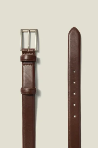 Mens Leather Dress Belt