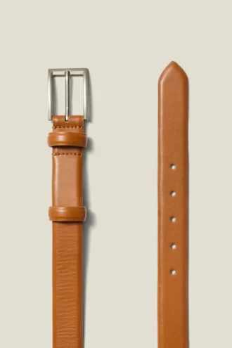 Mens Leather Dress Belt