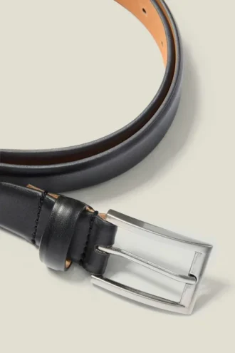 Mens Leather Dress Belt