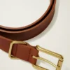Mens Leather Jeans Belt