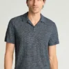 Mens Linen Polo Shirt