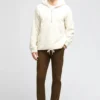 Mens Sherpa Half-Zip Hoodie