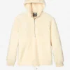 Mens Sherpa Half-Zip Hoodie