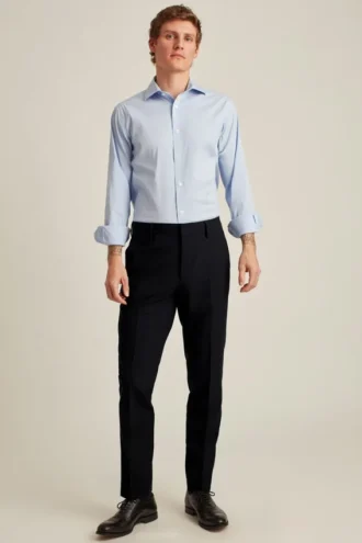 Mens Stretch Wool Dress Pants