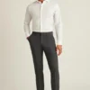 Mens Stretch Wool Dress Pants