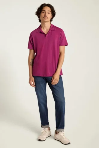 Mens Sun-Faded Polo Shirt