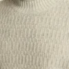 Merino Blend Mock Neck Sweater