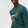 Merino Frog Crew Neck Sweater