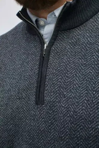 Merino Half-Zip Sweater Extended Sizes