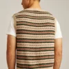 Merino Wool Fair Isle Sweater Vest