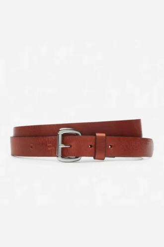 Narrow Leather Belt