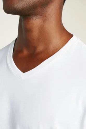 Organic Cotton V-Neck Tee