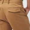 Pleated Stretch Chinos