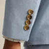 Portuguese Stretch Chambray Suit Jacket