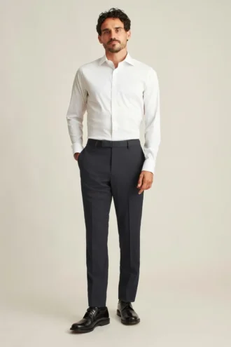 Premium 120S Italian Wool Suit Pant