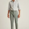 Refined Cotton Linen Chinos