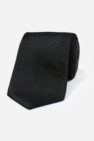 Satin Tuxedo Necktie – Long