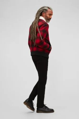 Sherpa Collar Wool Bomber