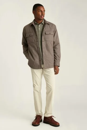 Shirt Jacket for Men by Bonobos | Italian Brushed Twill Shacket