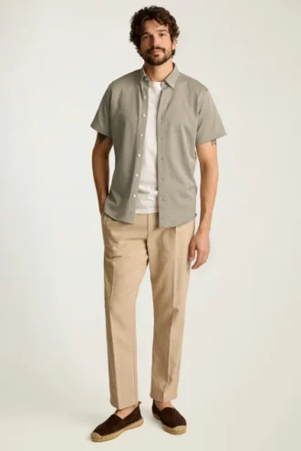 Sneaky Stylish Pique Cabana Shirt at Bonobos