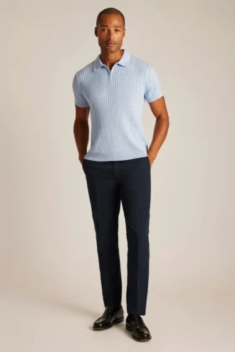 Soft Air Zip Sweater Polo