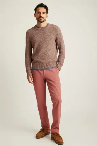 Stay Stylish with Bonobos Italian Cotton Crew Neck Sweater