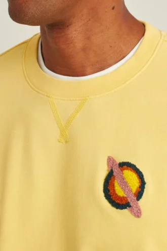 Stretch French Terry Crew