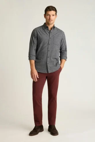 Stretch Lightweight Flannel Shirt