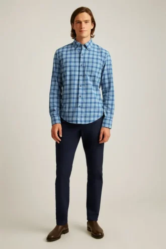 Stretch Lightweight Flannel Shirt