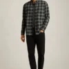 Stretch Lightweight Flannel Shirt